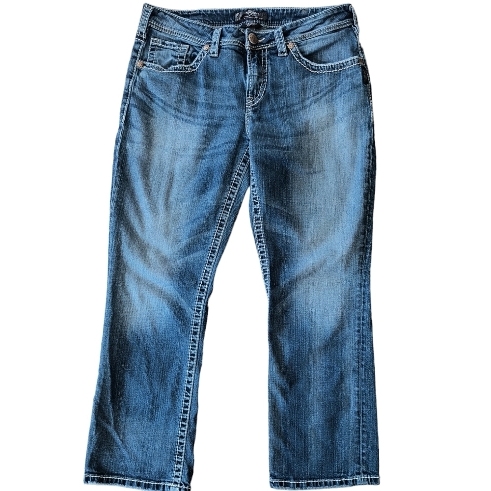 Silver Natsuki Capri Size 32 - Picture 6 of 7